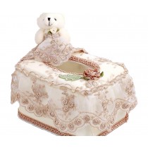 Useful Creative Living Room Coffee Table Pastoral Style Cloth Tissue Box