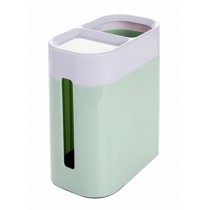 Convenient Plastic Toilet Paper Tissue Holder Box Green