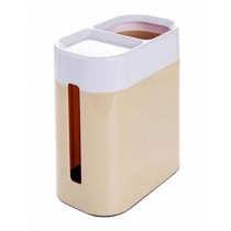 Convenient Plastic Toilet Paper Tissue Holder Box Yellow
