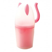Lovely  Cartoon Toothbrush Cup/Holder Pink