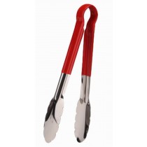 Practical Kitchen Utensils Food Barbecue Tongs Roast/ Bread/ Steak Clamp, Red