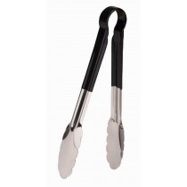 Kitchen Utensils Black Food Barbecue Tongs Clamp for Roast/ Bread/ Steak