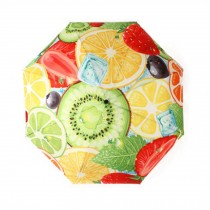 Creative Stereo Painting Design Travel Automation Umbrella, Iced Fruit