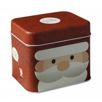 [Red Santa Claus] Practical Storage Tin Candy/ Tea/Coffee/Sugar Canister