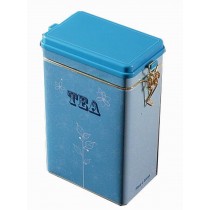 [Retro Style] Practical Storage Tins Caddy Tea/Coffee/Sugar/Canisters, Blue