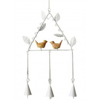 Diy Metal Bell Bells Home Accessories Wind Chime The Wind Bell White A