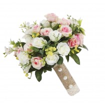 Romantic Wedding Bouquet Photography Props Artificial Flowers