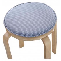 Creative Round Stool Cushion Warm Sponge Pad Bar Stool Mat Blue