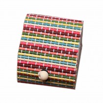 Set of 4 Vintage Novelty Box Jewelry Soapbox Storage Box Heart Multicolor