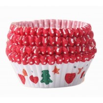 [Reindeer]Heat-Resistant Baking Cups Round Cupcake Cups Muffin Cups, 200Pcs