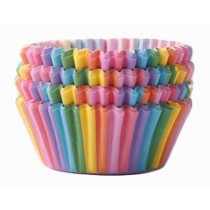 Practical Heat-Resistant Baking Cups Round Cupcake Cups Muffin Cups, 100Pcs