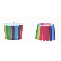 Colorful Heat-Resistant Baking Cups Cupcake Cups Muffin Cups, 50Pcs