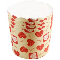 Set Of 3 Heat-Resistant Baking Cups/Cupcake&Muffin/Ice Cream Cups A