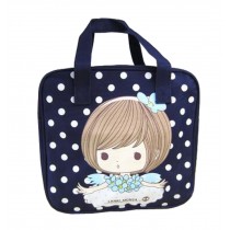 Cartoon Waterproof Picnic Bag Insulated Cooler Bag Lunch/Bento Bag Girl