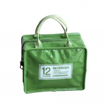 Fashionable Waterproof Picnic Bag Insulated Cooler Bag Lunch/Bento Bag Green