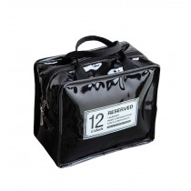 Fashionable Waterproof Picnic Bag Insulated Cooler Bag Lunch/Bento Bag Black