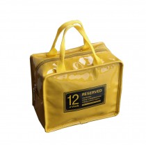 Fashionable Waterproof Picnic Bag Insulated Cooler Bag Lunch/Bento Bag Yellow