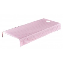 Set of 3 Massage Table Covers Linens for Massage Table Pattern [Pink]