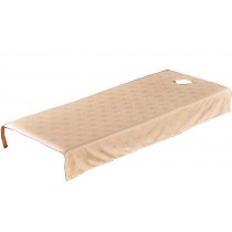 Set of 3 Massage Table Covers Linens for Massage Table Pattern [Beige]