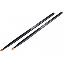 Drum Sticks 5A Premium Quality Hickory Drumsticks Versatile Drum Sticks Black