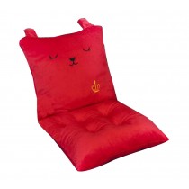 Cute Memory Foam Chair Pad And Cushions Red