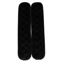 Flannel Chair Armrest Covers Armrest Pads Chair Arm Covers Black