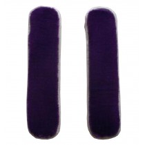 Soft Plush Chair Armrest Covers Armrest Pads for Chair Purple