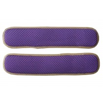 [Purple] Soft Chair Armrest Covers Armrest Pads for Chair