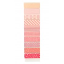 Set of 2 Creative Washi Masking Tapes Decorative Washi Tapes DIY Tapes Pink