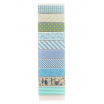 Set of 2 Creative Washi Masking Tapes Decorative Washi Tapes DIY Tapes Blue