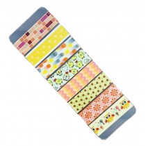 Set of 2 Creative Washi Masking Tapes Decorative Washi Tapes Craft Tapes Yellow