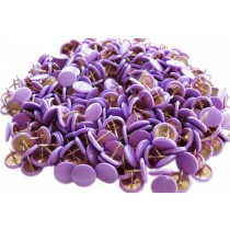 Set Of 200 Creative Decor Solid Tacks/Thumbtack/Push Pins,Office Supplies,Purple