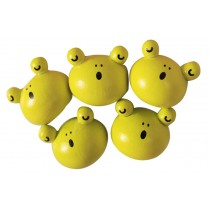 Creative Office Item/ Cute Frog Series Pushpins, Steel Point, 10 Piece