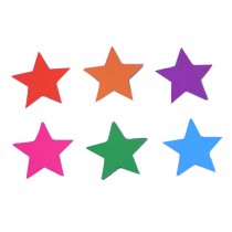 Set Of 6 Funny Five-pointed Star Magnetic Whiteboard Flowers Magnet
