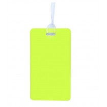 Set of 3 Travel Accessories Travel Luggage Tags/ID Holder, Fluorescent Yellowm