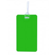Set of 3 Travel Accessories Travel Luggage Tags/ID Holder, Fluorescent Green