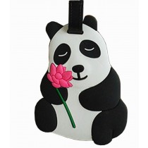 Lovely Cartoon Travel Accessories Travelling Luggage Tag/ID Holder Panda&Lotus