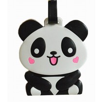 Lovely Cartoon Travel Accessories Travelling Luggage Tag/ID Holder Smiling Panda