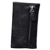 Multifunction Wallets Coin Purse Keychain Card Package Black Key Cases Black