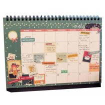 Self-administered Date The Program Of The Creative Calendar Retro Notepad
