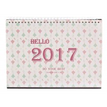 September 2016 to December 2017 Calendar Office Desk Calendars [Small Cube]