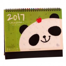 [Panda] Practical Desk Calendar, September 2016 to December 2017