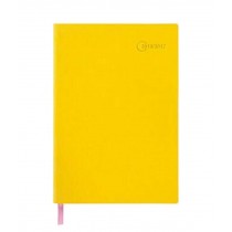 Yellow Office Notebook Portable Schedule Personal Organizer