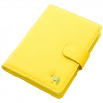 Yellow Notebook Portable Office Mini Pocket Portable Schedule Personal Organizer