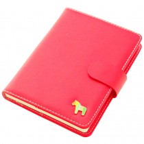 Red Notebook Portable Office Mini Pocket Portable Schedule Personal Organizer