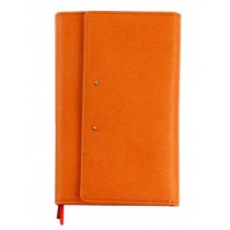 Office Personal Organizer Notebook Portable Planner Mini Pocket Schedule Orange