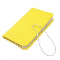 Portable Oxford Fabric Expanding File Pockets File Folders Wallets Yellow