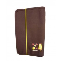 Portable Oxford Fabric Expanding File Pockets File Folders Wallets Coffee