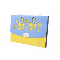 Office Business 12-Pocket Expanding File Document Organizer YELLOW