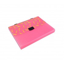 Printing Series Office 12-Pocket Expanding File Document Organizer PINK
